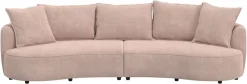 OTTO home Loungesofa »Sana, Bigsofa, Megasofa, organische Form, Breite 296 cm« Loungesofa mit Wellenunterfederung