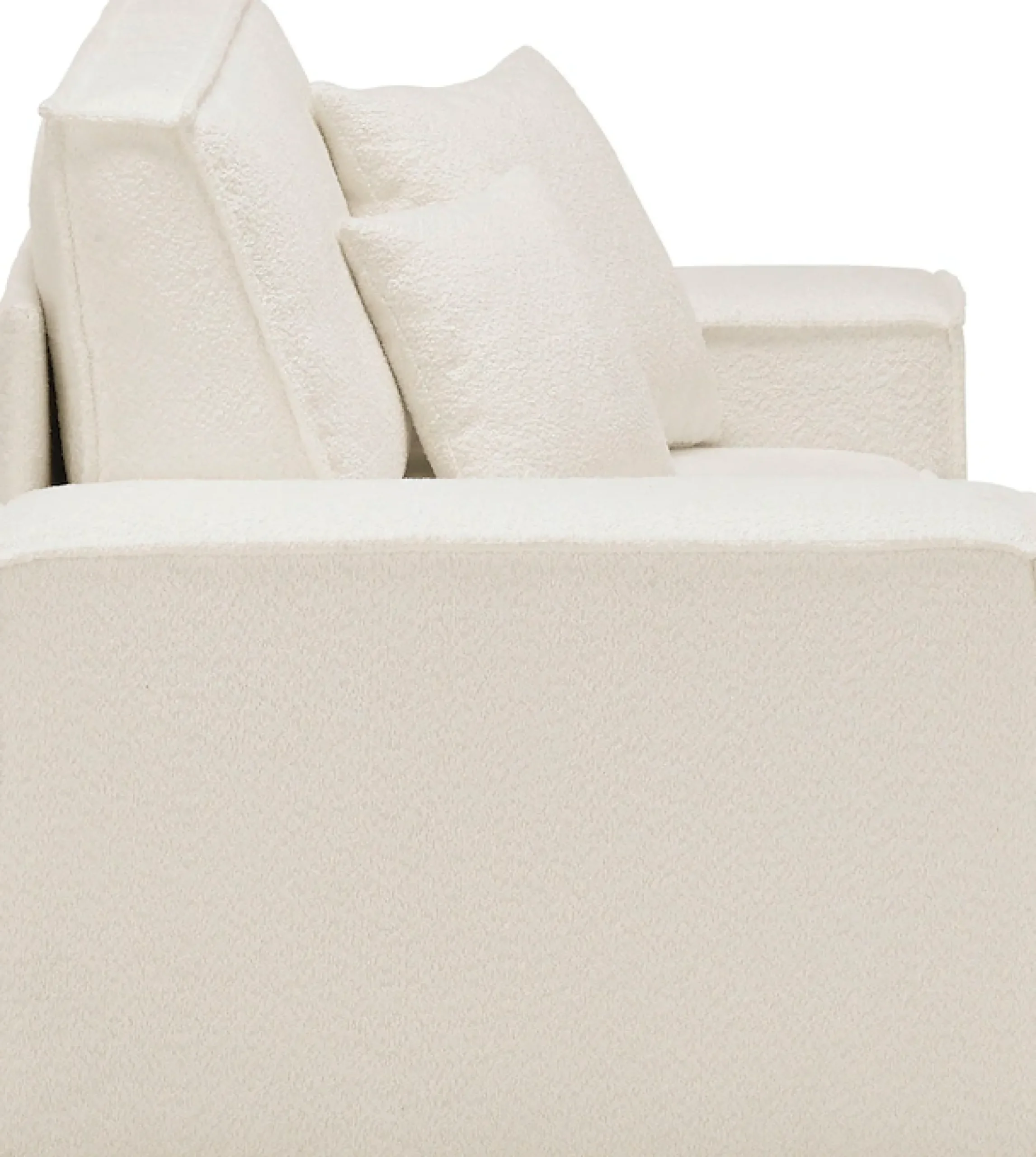 OTTO home Loveseat »FINNLEY Bouclé, XXL-Sessel, Lesesessel, inkl. Zierkissen« 1 Stk. tlg. verfügbar in den Stoffqualitäten Bouclé, Struktur fein und Mega Cord