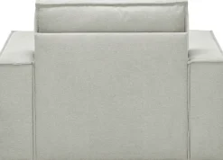 OTTO home Loveseat »FINNLEY Struktur fein, XXL-Sessel, Lesesessel, inkl. Zierkissen« 1 Stk. tlg. verfügbar in den Stoffqualitäten Bouclé, Struktur fein und Mega Cord