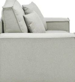 OTTO home Loveseat »FINNLEY Struktur fein, XXL-Sessel, Lesesessel, inkl. Zierkissen« 1 Stk. tlg. verfügbar in den Stoffqualitäten Bouclé, Struktur fein und Mega Cord