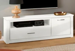 OTTO home Lowboard »Celia« Kommode mit einer schönen Holzstruktur und edlen Metallgriffen