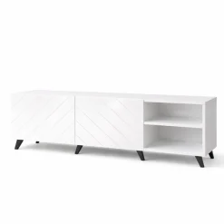 OTTO home Lowboard »HOLLY 1.5, TV-Board, TV-Kommode, TV-Schrank, TV-Unterschrank, TV-Möbel« Modernes lackiertes Hochglanz TV-Board, grifflos, Breite 150 cm