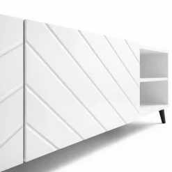 OTTO home Lowboard »HOLLY 1.5, TV-Board, TV-Kommode, TV-Schrank, TV-Unterschrank, TV-Möbel« Modernes lackiertes Hochglanz TV-Board, grifflos, Breite 150 cm