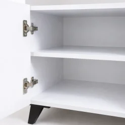 OTTO home Lowboard »HOLLY 1.5, TV-Board, TV-Kommode, TV-Schrank, TV-Unterschrank, TV-Möbel« Modernes lackiertes Hochglanz TV-Board, grifflos, Breite 150 cm