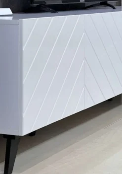 OTTO home Lowboard »HOLLY 1.5, TV-Board, TV-Kommode, TV-Schrank, TV-Unterschrank, TV-Möbel« Modernes lackiertes Hochglanz TV-Board, grifflos, Breite 150 cm