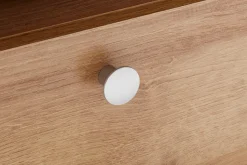 OTTO home Lowboard »Larona, zeitloses TV Board mit 1 Klappe und 2 offenen Fächern« Breite 140 cm, Fernsehbank, viel Stauraum, dekorative Rahmenoptik