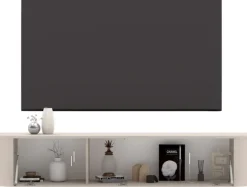 OTTO home Lowboard »Lido, 181 cm breit, 1 Klappe, TV-Schrank, TV-Kommode, Medienboard« Formgebogenes MDF, Stirnseiten Rundung, Push-to-open, hängend/stehend