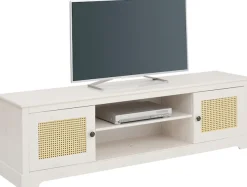 OTTO home Lowboard »Linda« Kommode mit Weidetürenfronten, schönen Metallgriffen, Breite 175 cm