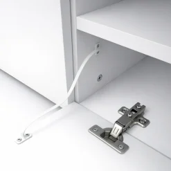 OTTO home Lowboard »LORENZO 1, TV-Board, TV-Kommode, TV-Schrank, TV-Unterschrank, TV-Möbel« Modernes lackiertes Hochglanz TV-Board, grifflos, Breite 155 cm