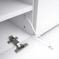 OTTO home Lowboard »LORENZO 2, TV-Board, TV-Kommode, TV-Schrank, TV-Unterschrank, TV-Möbel« Modernes lackiertes Hochglanz TV-Board, grifflos, Breite 200 cm