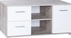OTTO home Lowboard »Lowboard »Riekke«« 1 Stk. tlg. 2 Schubkästen, 1 Drehtür, 2 offene Fächer
