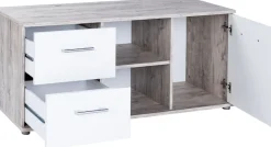 OTTO home Lowboard »Lowboard »Riekke«« 1 Stk. tlg. 2 Schubkästen, 1 Drehtür, 2 offene Fächer
