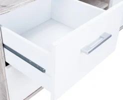 OTTO home Lowboard »Lowboard »Riekke«« 1 Stk. tlg. 2 Schubkästen, 1 Drehtür, 2 offene Fächer