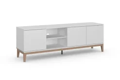 OTTO home Lowboard »Maryd« 1 Stk. tlg. Kommode, Untergestell in Holzoptik, Breite 160 cm