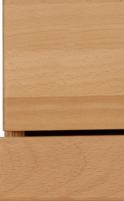 OTTO home Lowboard »Ribe,140cm breit, Fronten Massivholz,6 Fächer,Kabeldurchführung« Korpus Holzwerkstoff,Glaseinsatz aus gehärtetem Glas,Böden versetzbar
