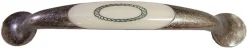 OTTO home Nachtkommode »Evergreen, Maße: B/T/H 56/42/45cm, Soft-Close-Funktion« 1 offenes Fach und 1 Schublade mit dekoriertem Metallgriff,im klassischen Landhausstil,FSC-zertifiziert,hochwertige UV Lackierung