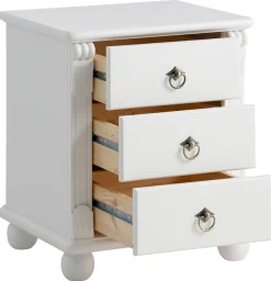 OTTO home Nachtkommode »Tessin« aus massiver FSC®-zertifizierter Kiefer, mit 3 Schubladen