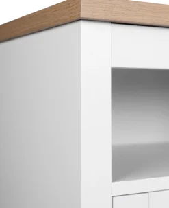 OTTO home Nachtkonsole »2er Set Büsum Nachtschrank Beistellschrank« Spar-Set, 2 Schränke im Lieferumfang,Nachttisch im Landhaus Design mit 2 Schubladen Bestseller