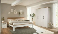 OTTO home Nachtkonsole »2er Set Büsum Nachtschrank Beistellschrank« Spar-Set, 2 Schränke im Lieferumfang,Nachttisch im Landhaus Design mit 2 Schubladen Bestseller