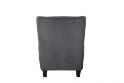 OTTO home Ohrensessel »CHILLY, Cord-Bezug, Sessel mit Hocker« Set, bestehend aus Sessel und Hocker, 2 Stk. tlg. Unser Dauertiefpreis