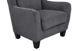 OTTO home Ohrensessel »CHILLY, Cord-Bezug, Sessel mit Hocker« Set, bestehend aus Sessel und Hocker, 2 Stk. tlg. Unser Dauertiefpreis