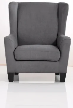 OTTO home Ohrensessel »CHILLY, Microfaser-Bezug, Sessel mit Hocker« Set, bestehend aus Sessel und Hocker, 2 Stk. tlg. Unser Dauertiefpreis