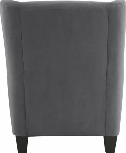 OTTO home Ohrensessel »CHILLY, Microfaser-Bezug, Sessel mit Hocker« Set, bestehend aus Sessel und Hocker, 2 Stk. tlg. Unser Dauertiefpreis