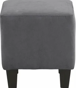 OTTO home Ohrensessel »CHILLY, Microfaser-Bezug, Sessel mit Hocker« Set, bestehend aus Sessel und Hocker, 2 Stk. tlg. Unser Dauertiefpreis