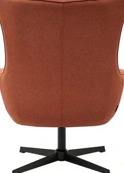 OTTO home Ohrensessel »LEMOORE - OTTO. Verlässliche Qualität.« Relaxsessel, TV-Sessel, 360° Grad drehbar, Feinstruktur