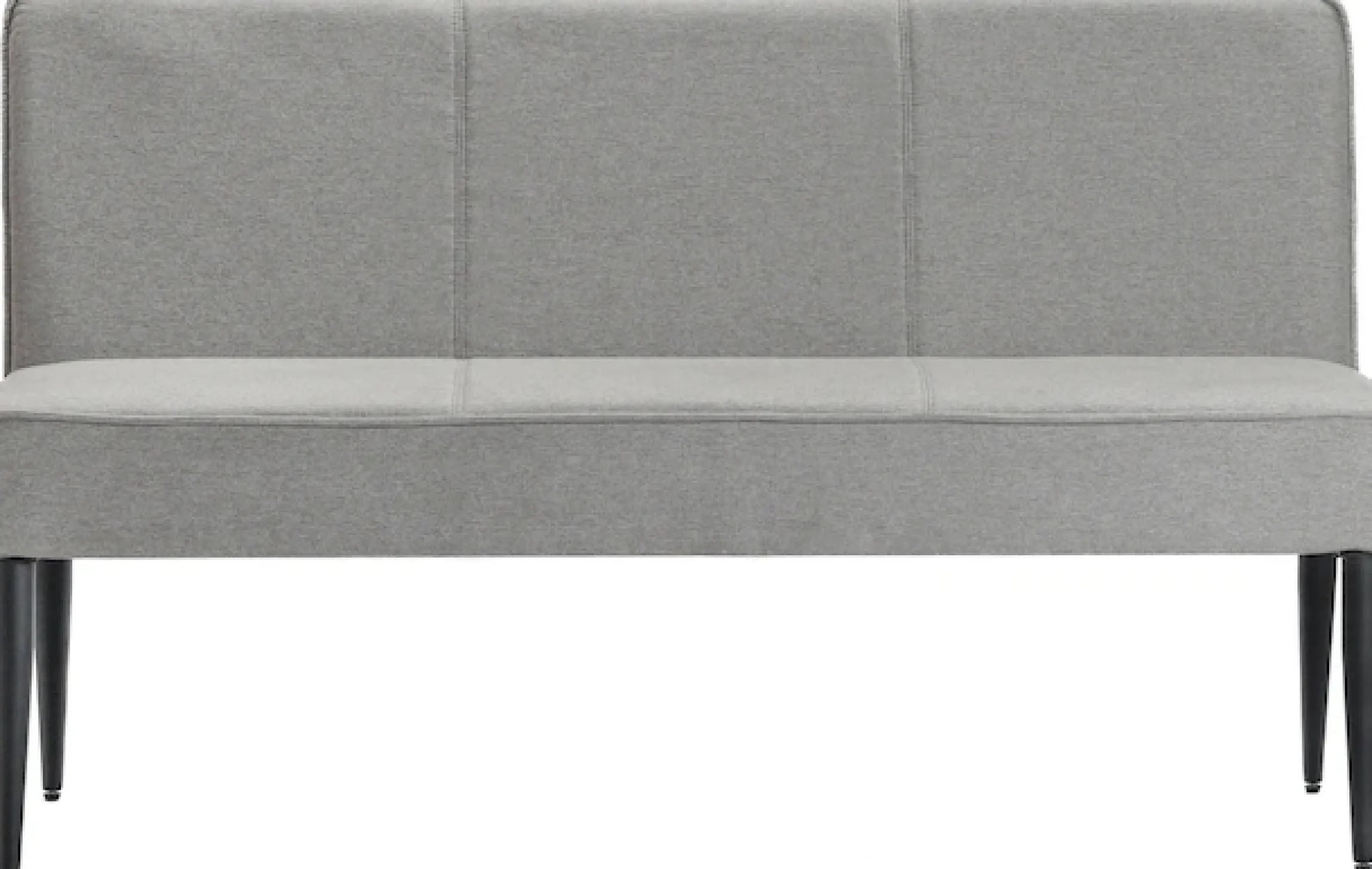 OTTO home Polsterbank »Lenzrose,« Esszimmerbank, Bank,,mit Taschenfederkern, schwarzes Metallgestell, Breite 142 cm