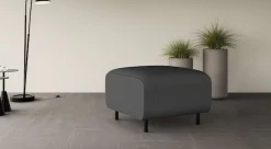 OTTO home Polsterhocker »ARROS klein mit Wellenunterfederung, Maße B/T/H: 70/70/46 cm« passend zur Serie, in hochwertiger Verarbeitung