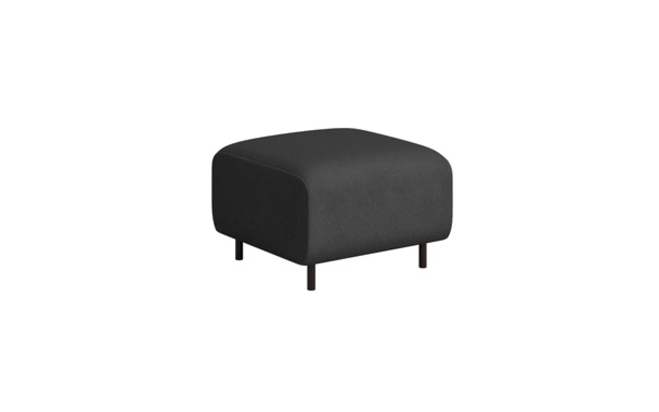 OTTO home Polsterhocker »ARROS klein mit Wellenunterfederung, Maße B/T/H: 70/70/46 cm« passend zur Serie, in hochwertiger Verarbeitung