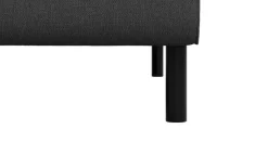 OTTO home Polsterhocker »ARROS klein mit Wellenunterfederung, Maße B/T/H: 70/70/46 cm« passend zur Serie, in hochwertiger Verarbeitung