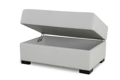 OTTO home Polsterhocker »Branwell« 95/63 cm, Struktur fein, mit Stauraum
