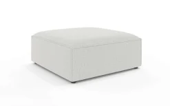 OTTO home Polsterhocker »HAILY Sitzhocker XL passend zur Serie, Maße B/T/H: 100/100/42 cm« als Modul oder separat verwendbar, für individuelle Zusammenstellung