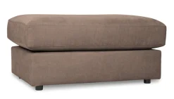 OTTO home Polsterhocker »Nivette, weiches Chenille« 95x65 cm, eine tolle Ergänzung zum Sofa