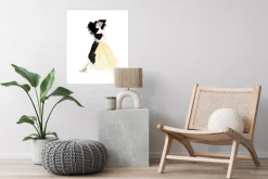 OTTO home Poster »Frau mit Kleid« Bilder von Frauen | Fashion | Frau | Herz | Herzbilder | Magazincover | Mode | Modebilder 1 Stk. tlg. HD Premium Druck