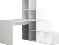 OTTO home Regal-Schreibtisch »Ciela« flexible Aufstellmöglichkeiten, wechselseitigmontierbar, B. 137 cm