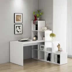 OTTO home Regal-Schreibtisch »Ciela« flexible Aufstellmöglichkeiten, wechselseitigmontierbar, B. 137 cm