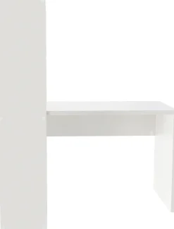 OTTO home Regal-Schreibtisch »Triest, Computertisch mit Raumtrenner, Breite 156 cm« , Regalelement flexibel montierbar, 6 Fächer, Tischbreite 120 cm