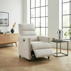 OTTO home Relaxsessel »ANNICA, TV-Sessel mit elektrischer Relax- und Liegefunktion« Federkern-Polsterung, pflegeleichter Webstoff