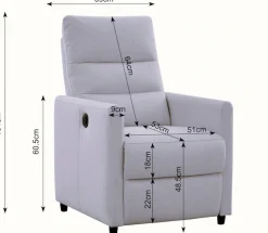 OTTO home Relaxsessel »ANNICA, TV-Sessel mit elektrischer Relax- und Liegefunktion« Federkern-Polsterung, pflegeleichter Webstoff