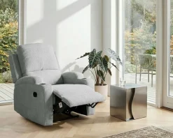 OTTO home Relaxsessel »NAPORI Cord, Kinosessel, Multimedia-Sessel« TV-Sessel mit manueller u elektrischer Relaxfunktion u. Getränkehalter