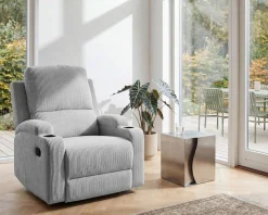 OTTO home Relaxsessel »NAPORI Cord, Kinosessel, Multimedia-Sessel« TV-Sessel mit manueller u elektrischer Relaxfunktion u. Getränkehalter