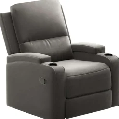 OTTO home Relaxsessel »NAPORI Lederoptik, Kinosessel, Multimedia-Sessel« TV-Sessel mit manueller u elektrischer Relaxfunktion u. Getränkehalter