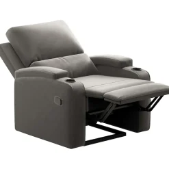 OTTO home Relaxsessel »NAPORI Lederoptik, Kinosessel, Multimedia-Sessel« TV-Sessel mit manueller u elektrischer Relaxfunktion u. Getränkehalter