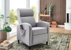 OTTO home Relaxsessel »Tom« mit Relaxfunktion, inklusive seitlicher Tasche, TV-Sessel mit Funktion
