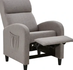 OTTO home Relaxsessel »Tom« mit Relaxfunktion, inklusive seitlicher Tasche, TV-Sessel mit Funktion