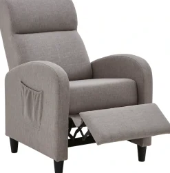 OTTO home Relaxsessel »Tom« mit Relaxfunktion, inklusive seitlicher Tasche, TV-Sessel mit Funktion