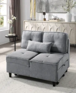 OTTO home Schlafsofa »Freddy, Loungesessel, Gästebett, Problemlöser« wandelbar zum Loungesessel, Relaxliege und Gästebett, inkl. Kissen